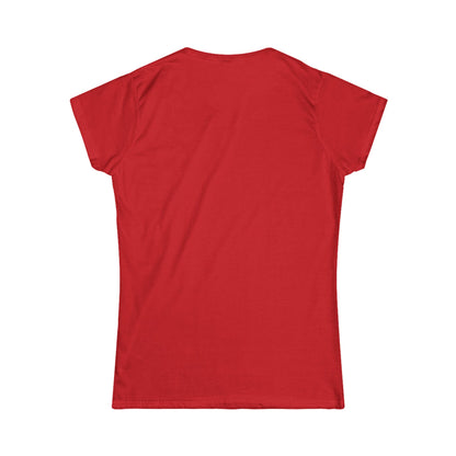 Women's Softstyle Tee - Motiv: Front, Antonietta, H 8 cm