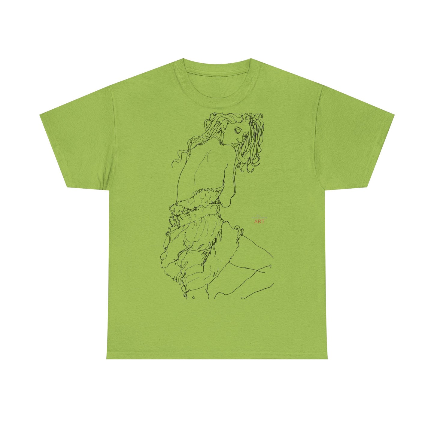 Unisex Heavy Cotton Tee - Motiv: Front Giselle