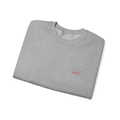 Unisex Heavy Blend™ Crewneck Sweatshirt - Motiv: Front Logo & Rückseite Pauline