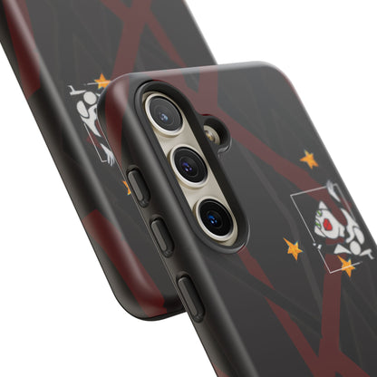 Tough Cases - Google Pixel - Samsung Galaxy - Motiv:  "Miau" klein H 8 cm, Sternenhimmel, Mikado3
