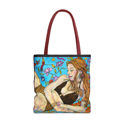 Tote Bag (AOP) - Motiv: Ida & Ida, Schwarz