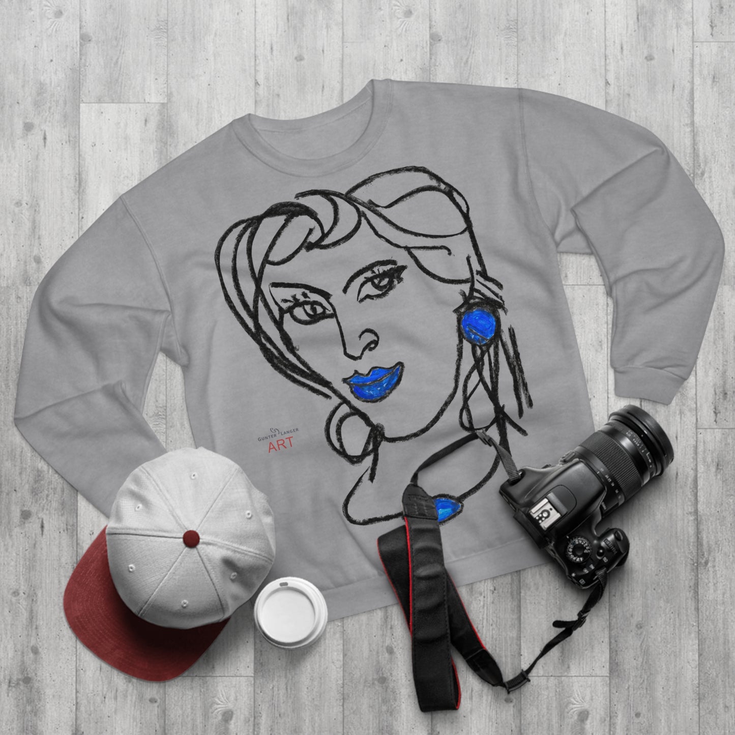 Unisex Crew Neck Sweatshirt (EU) -  Motiv: Rita & Rita