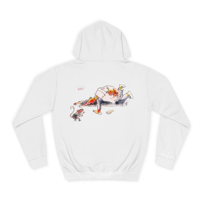 Unisex College Hoodie - Motiv: Ratte & Karambolage