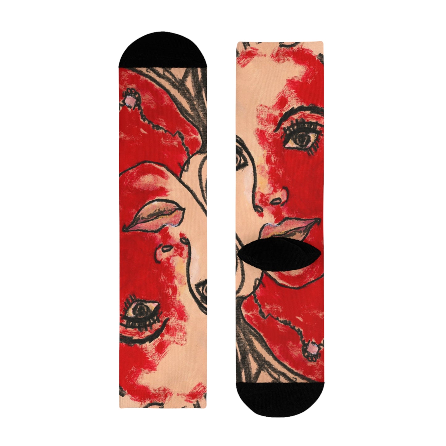 Sublimation Crew Socks (EU) - Motiv: Christina