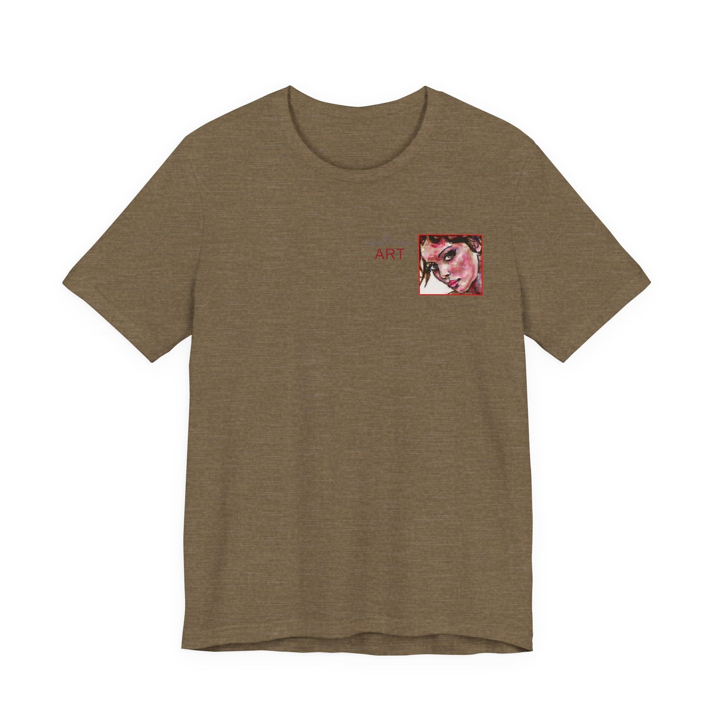 Copy of Unisex Jersey Short Sleeve Tee - Motiv: Annette, H 8 cm
