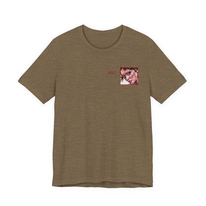 Copy of Unisex Jersey Short Sleeve Tee - Motiv: Annette, H 8 cm
