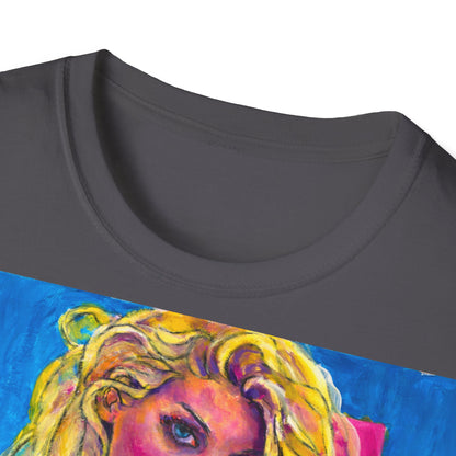 Unisex Softstyle T-Shirt - Motiv: Front Maria  H 49cm Korr2 sw