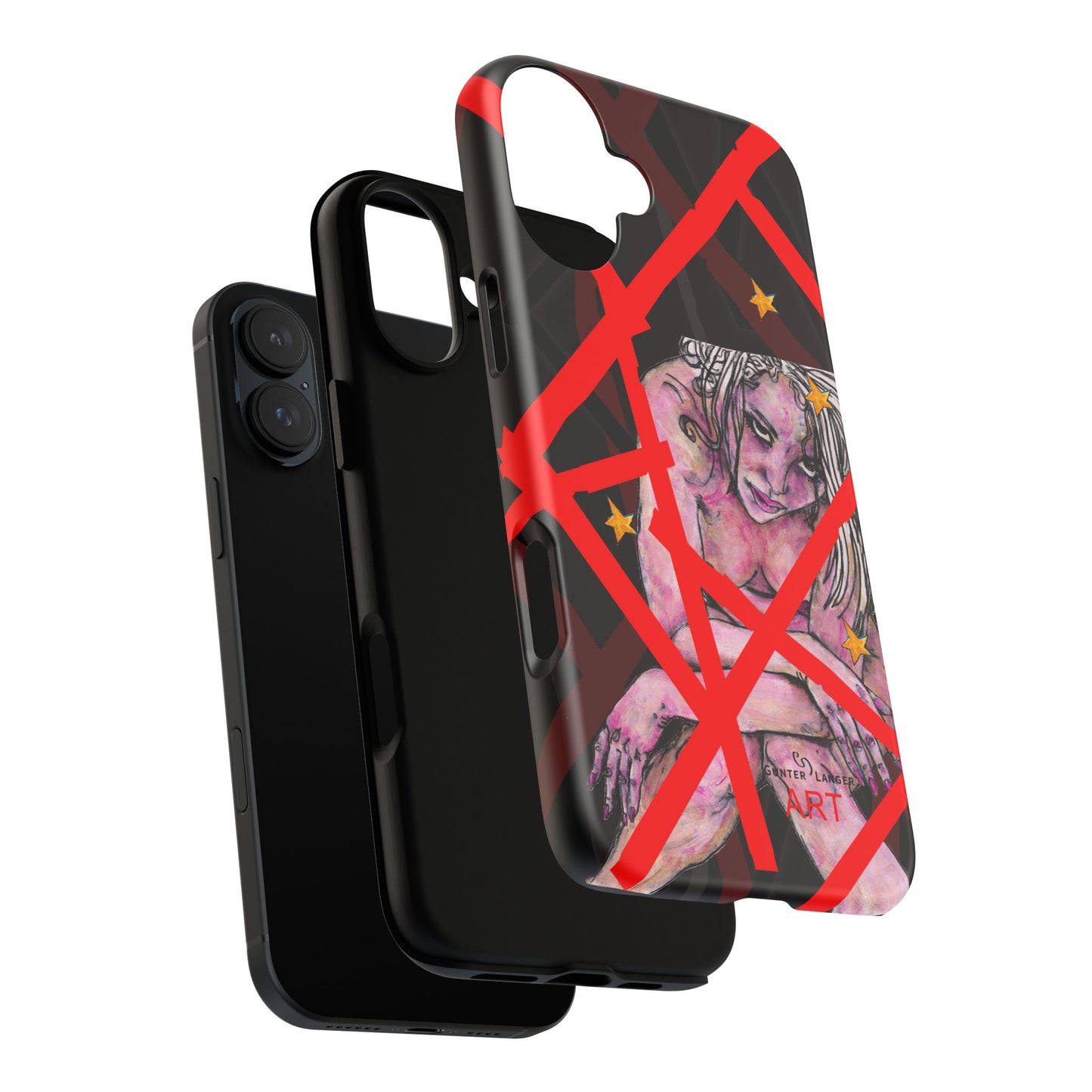 Tough Cases - iPhone - Motiv: Stella, Mikado
