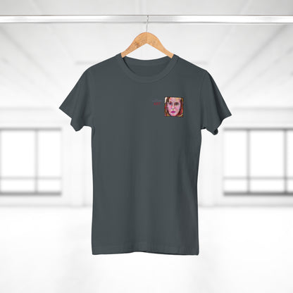 Single Jersey Women's T-shirt - Motiv: Johanna, H 7 cm