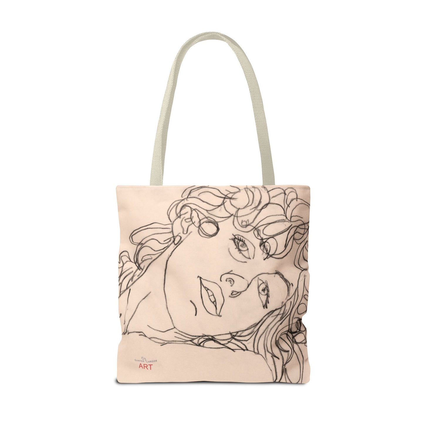 Tote Bag (AOP) - Motiv: Front Karla & Rückseite Lisa