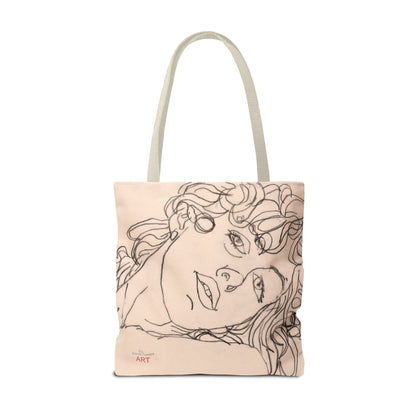 Tote Bag (AOP) - Motiv: Front Karla & Rückseite Lisa