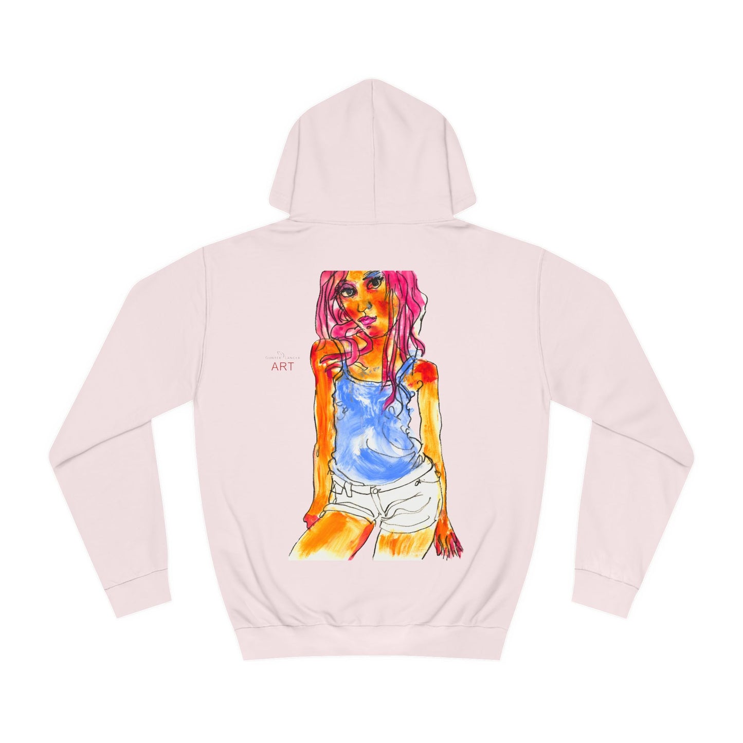 Unisex College Hoodie -  Motiv: Steffi (klein) & Steffi