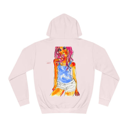 Unisex College Hoodie -  Motiv: Steffi (klein) & Steffi