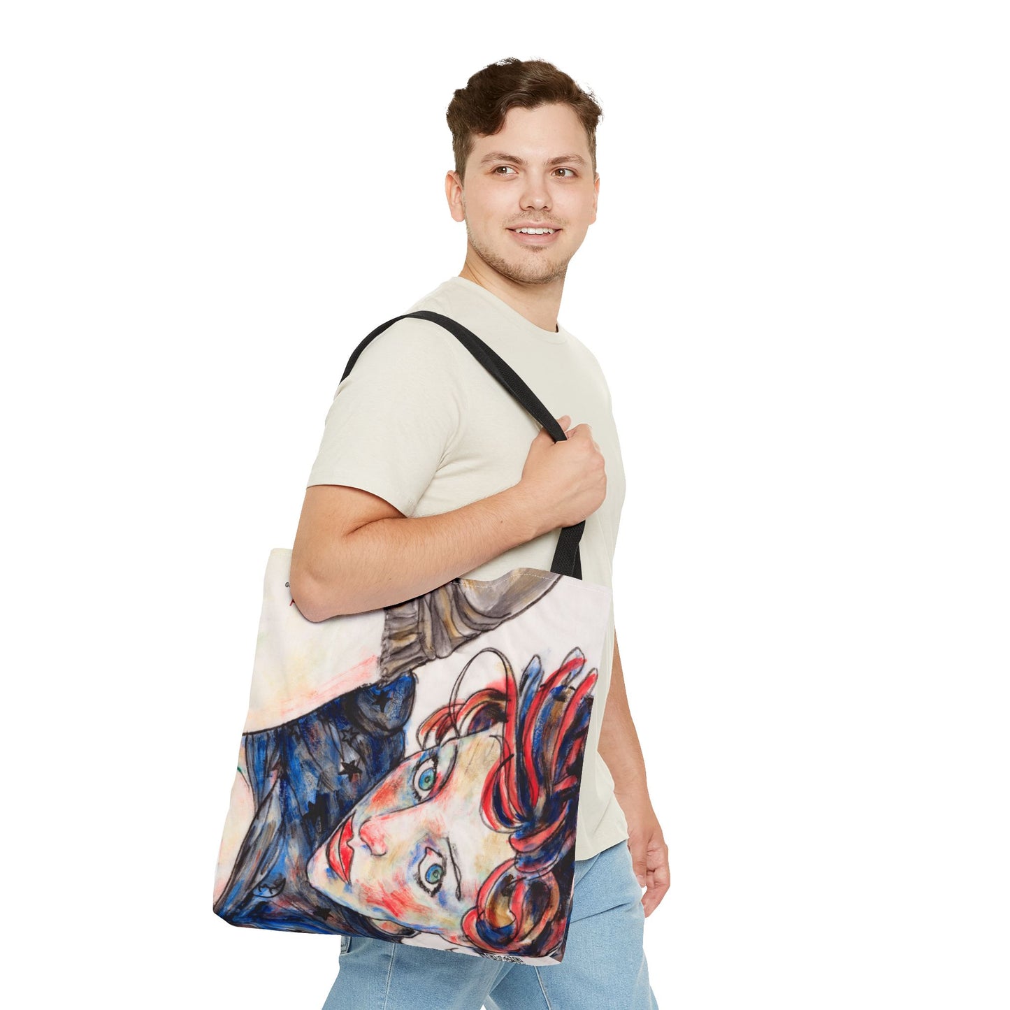 Tote Bag (AOP) - Motiv: Alexa, A02