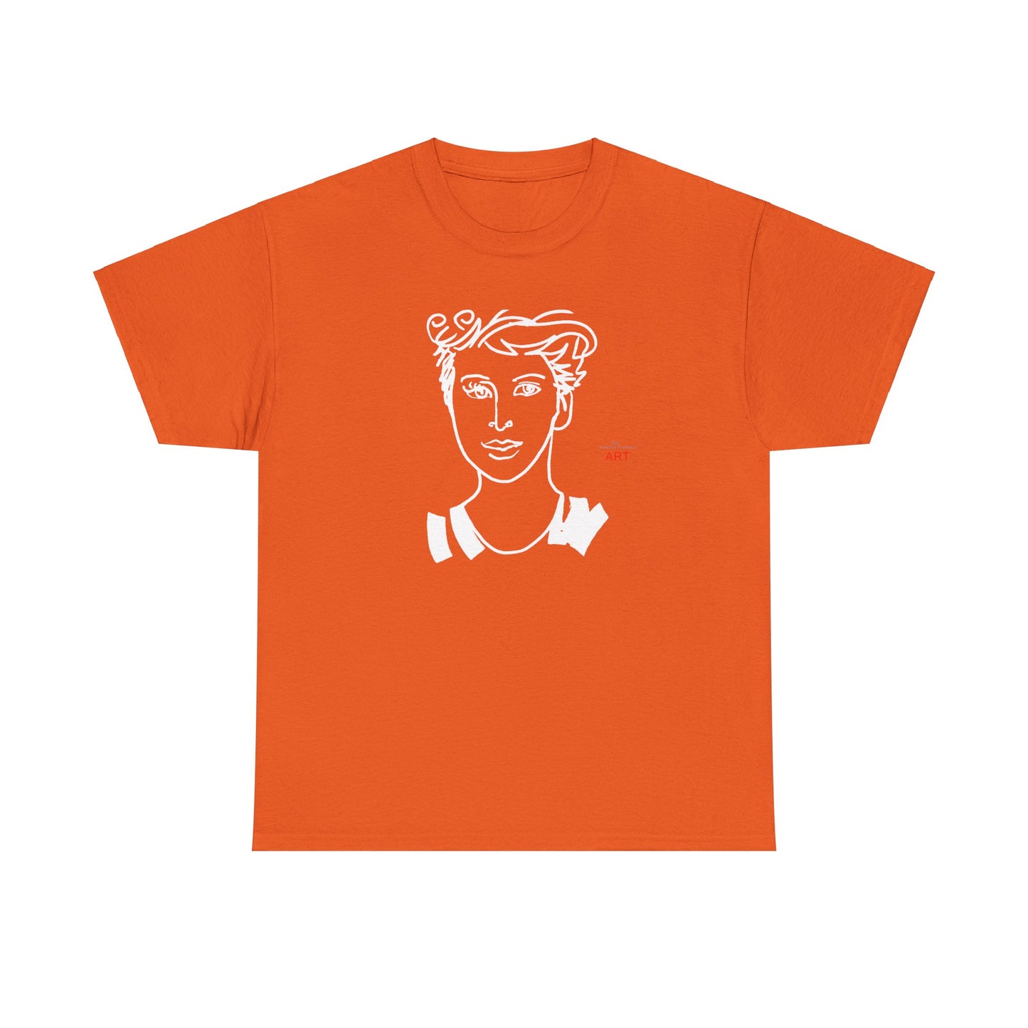 Unisex Heavy Cotton Tee - Motiv: Lars Front