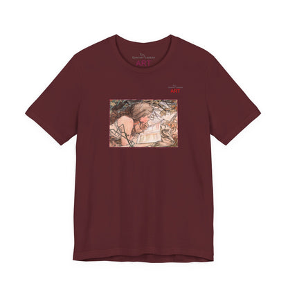Jersey Short Sleeve Tee - Motiv: Front Antonia, H 15,73 cm