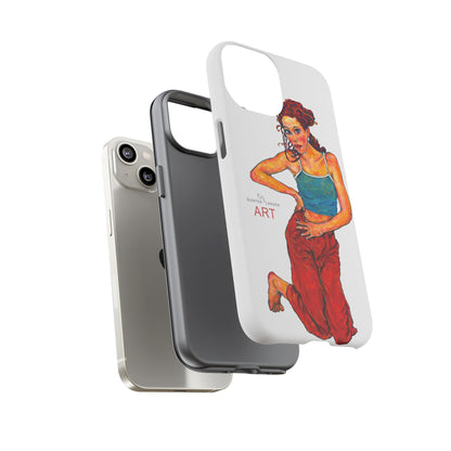 Tough Cases - iPhone - Motiv: Lea, Weiß