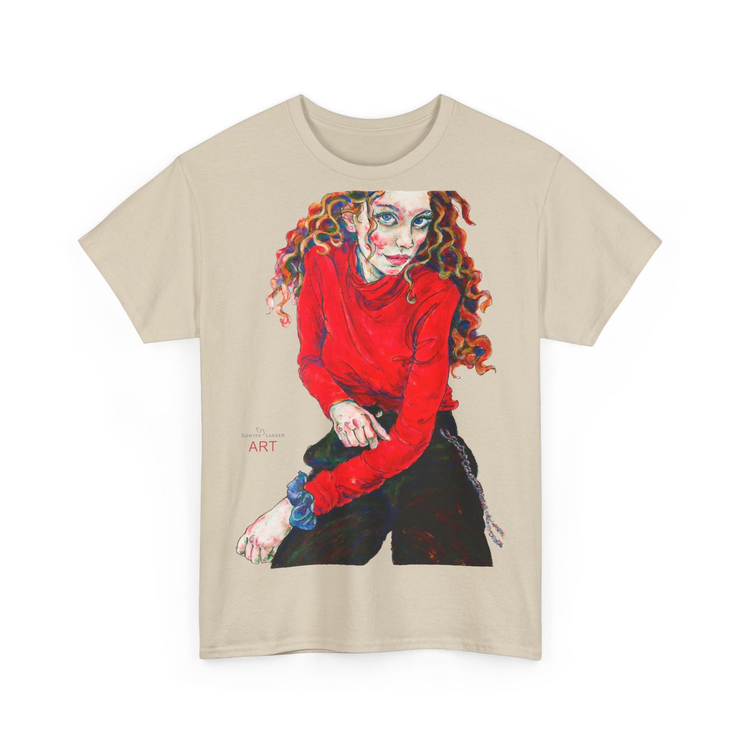 Unisex Heavy Cotton Tee - Motiv: Front Franciska