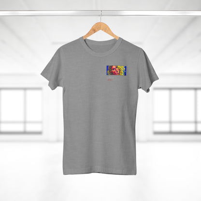 Single Jersey Women's T-shirt - dunkel - Motiv: Mascha, H 5 cm