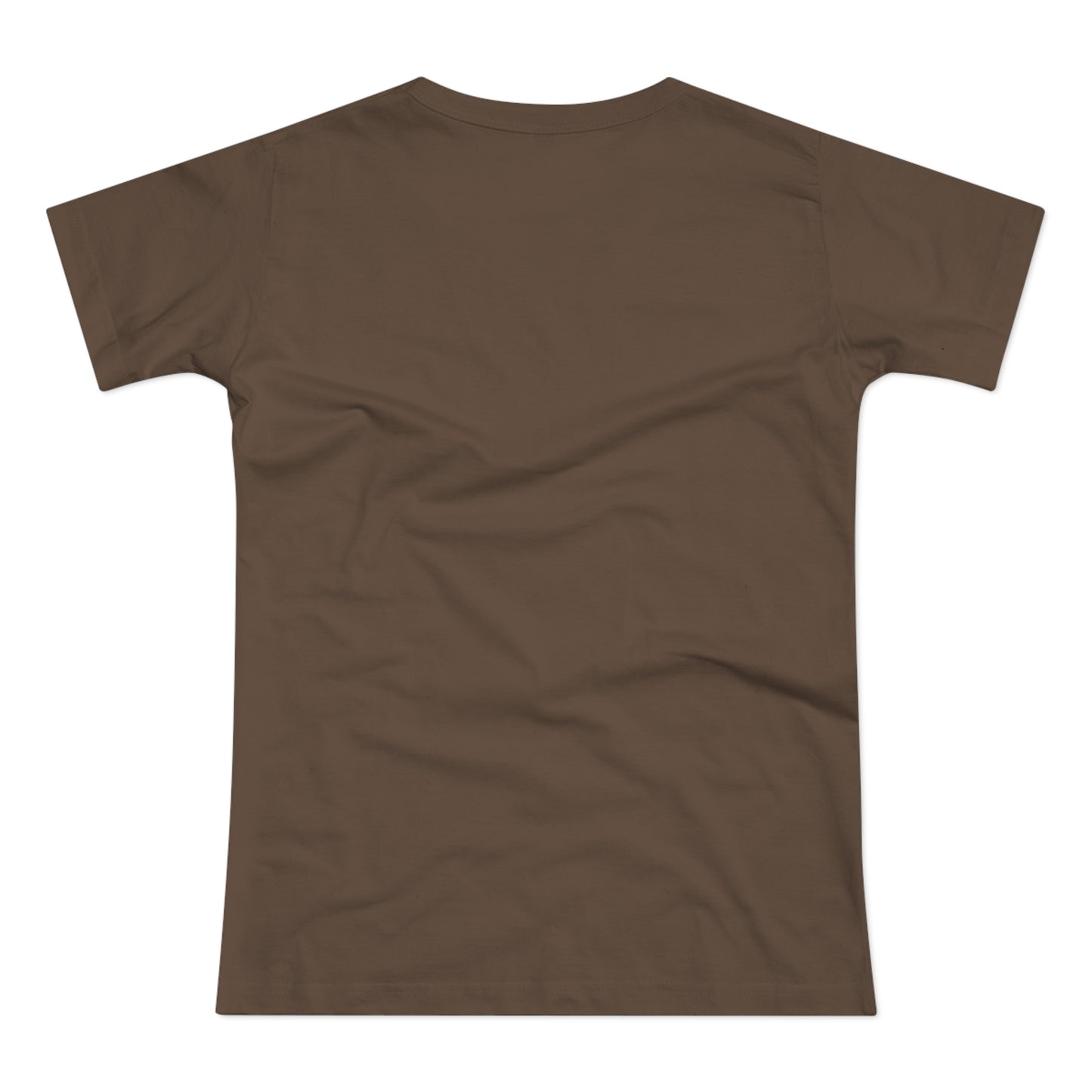 Single Jersey Women's T-shirt- dunkel - Motiv: Alva, Ausschnitt, H 6,5 cm