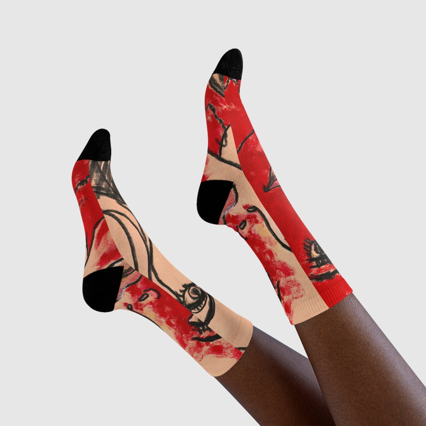 Sublimation Crew Socks (EU) - Motiv: Christina L