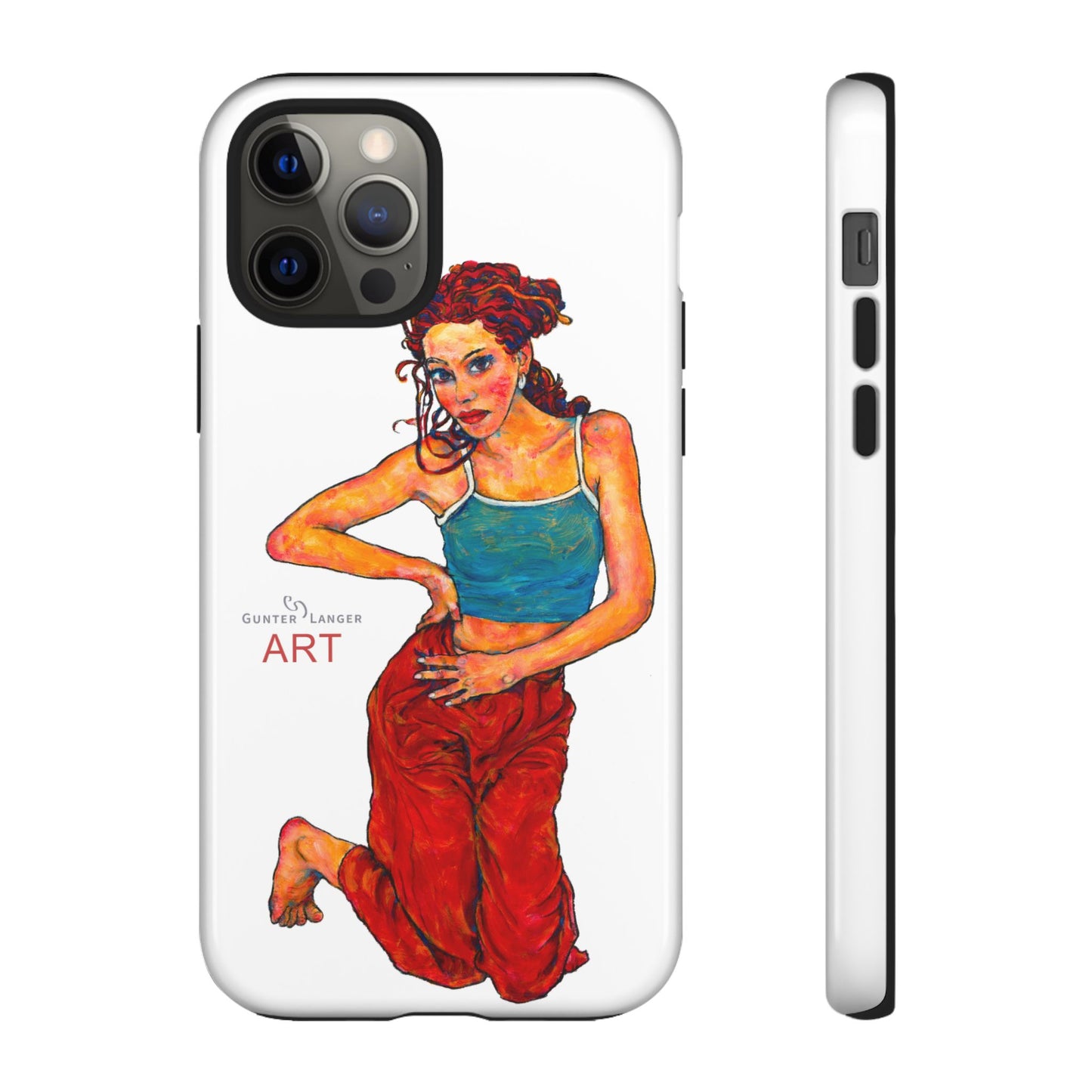 Tough Cases - iPhone - Motiv: Lea, Weiß