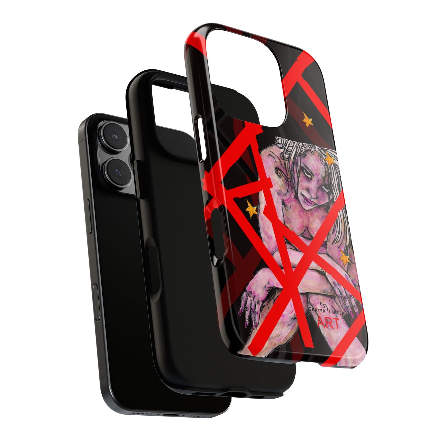 Tough Cases - iPhone - Motiv: Stella, Mikado