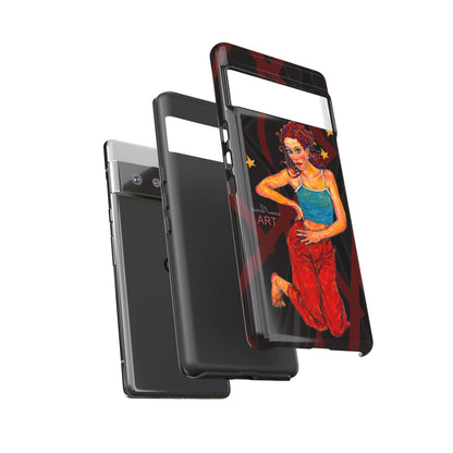 Tough Cases - Google Pixel - Samsung Galaxy - Motiv: Lea, Sternenhimmel, Mikado3