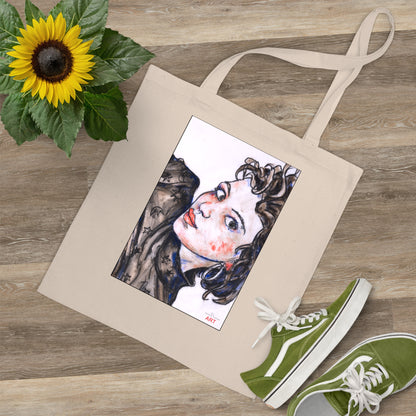 Tote Bag - Motiv: Annette, einseitig bedruckt, H30,5 cm