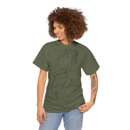 Unisex Heavy Cotton Tee - Motiv: Front Giselle