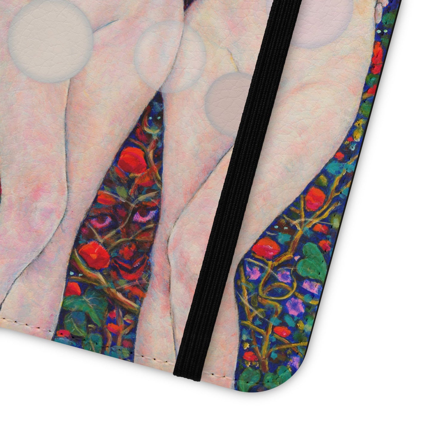 Flip Cases - Motiv: Waldnymphen, Schwarz, Seifenblasen