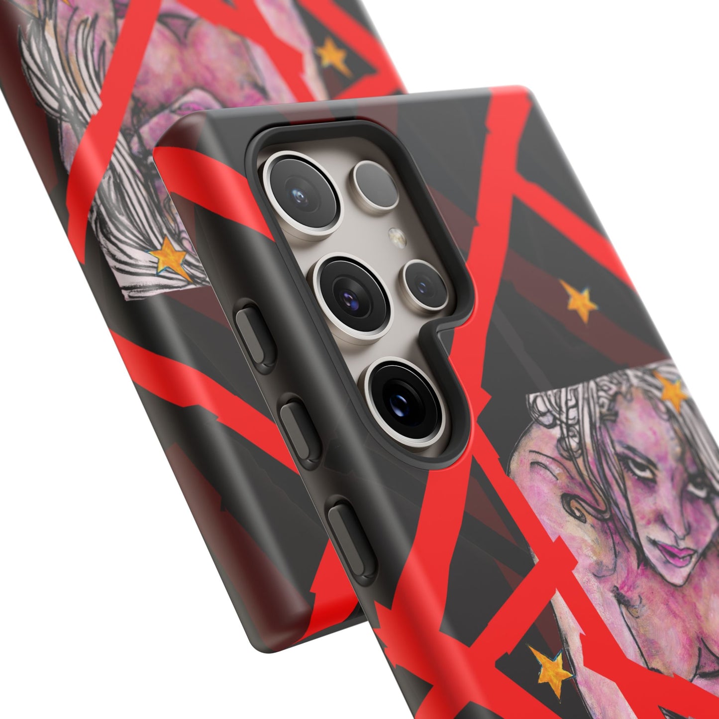 Tough Cases - Google Pixel - Samsung Galaxy - Motiv: Stella, Mikado