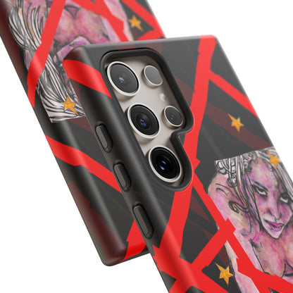 Tough Cases - Google Pixel - Samsung Galaxy - Motiv: Stella, Mikado