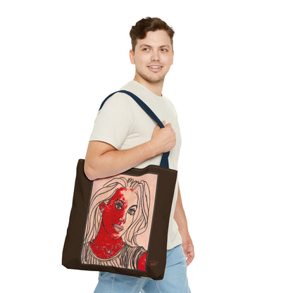 Tote Bag (AOP) - Motiv: Christina 37,5cm