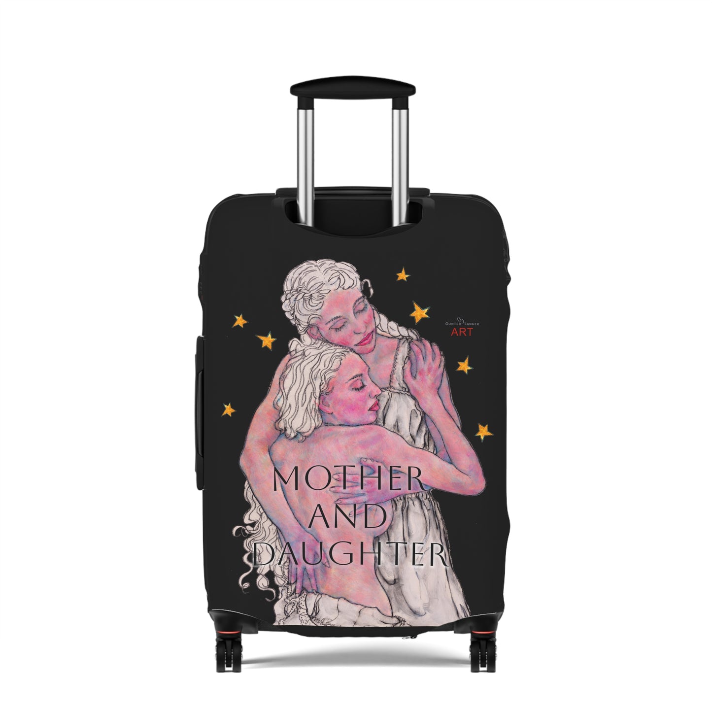 Luggage Cover - Mutter und Tochter - Motiv: Zuflucht, Sterne