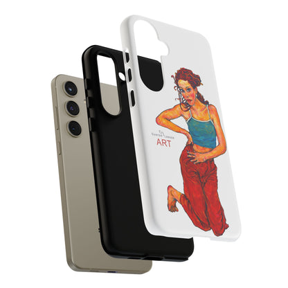 Tough Cases - Google Pixel - Samsung Galaxy - Motiv: Lea, Weiß