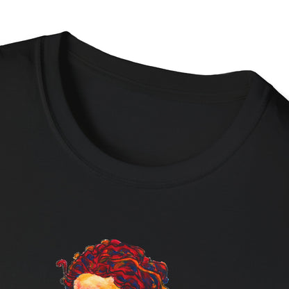 Unisex Softstyle T-Shirt - Motiv: Front Lea, H 45,2 cm