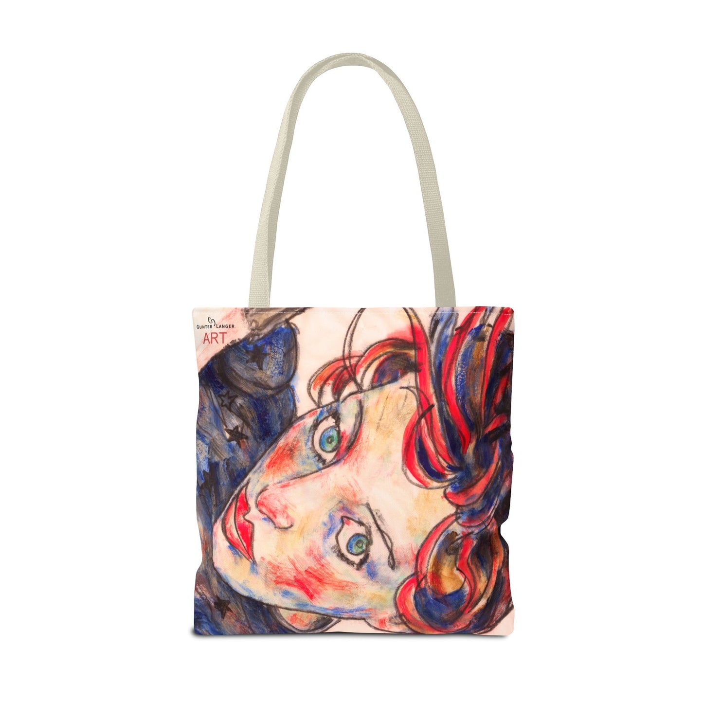 Tote Bag (AOP)- Motiv: Alexa, A01