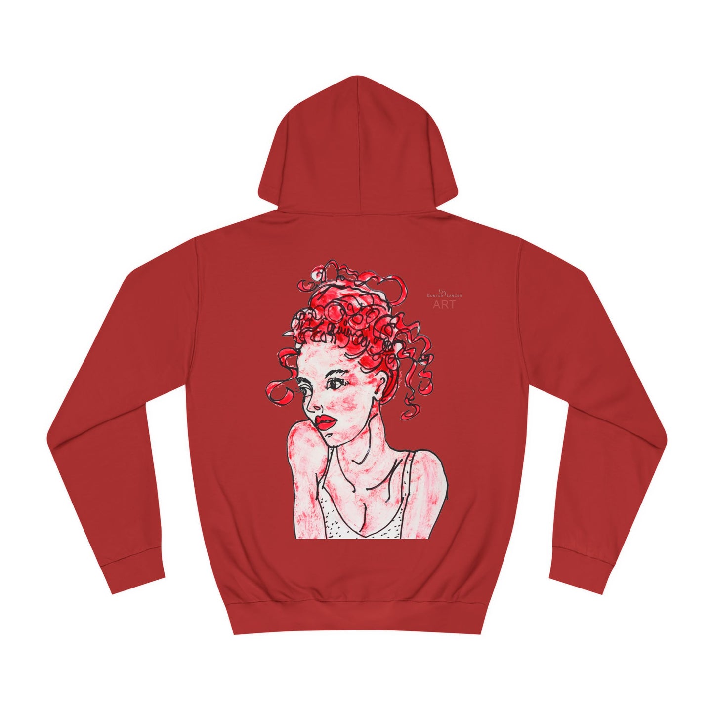 Unisex College Hoodie - Motiv:  Rückseite Mila