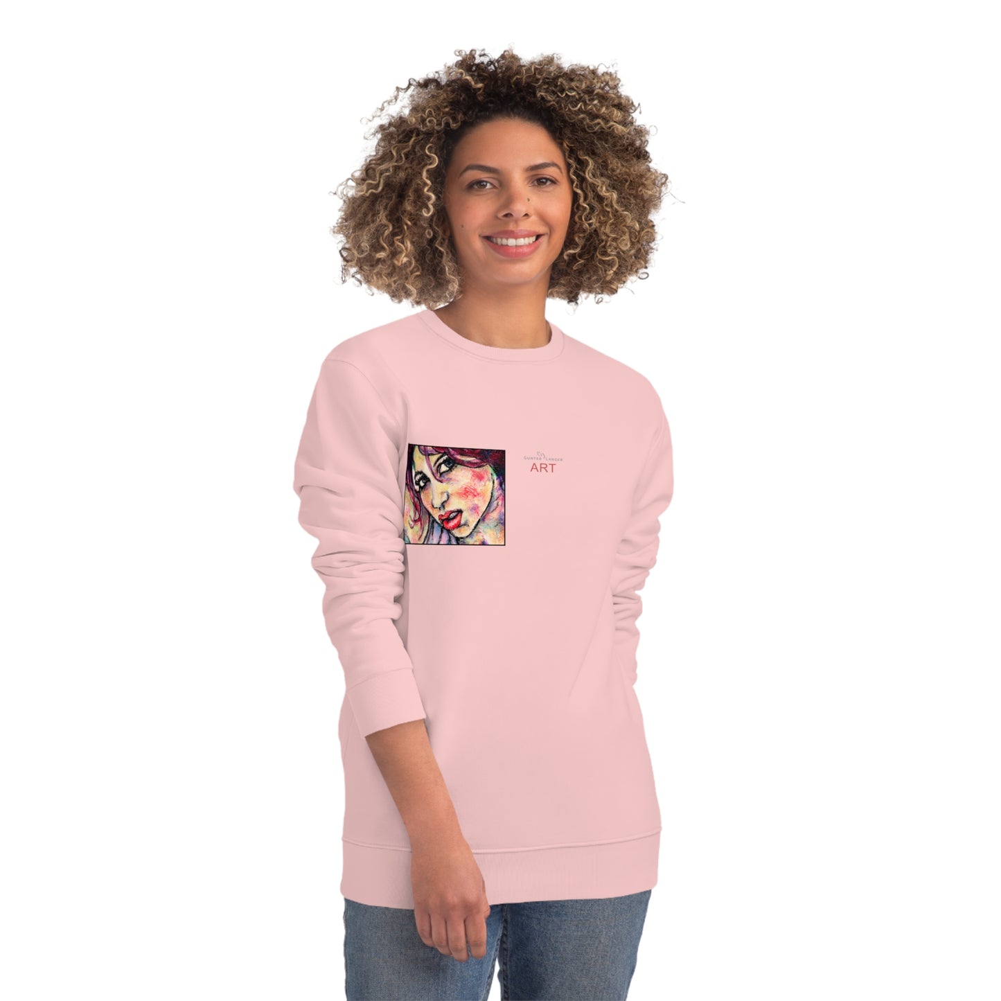 Unisex Changer Sweatshirt - Motiv: Front Nike, H12 cm (klein) & Rückseite Nike, H 43 cm