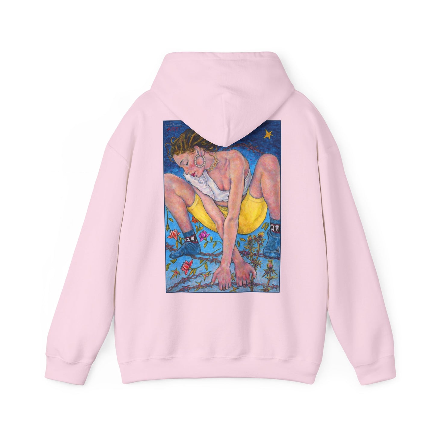 Unisex Heavy Blend™ Hooded Sweatshirt - Motiv: Rückseite "Alva", H43 cm