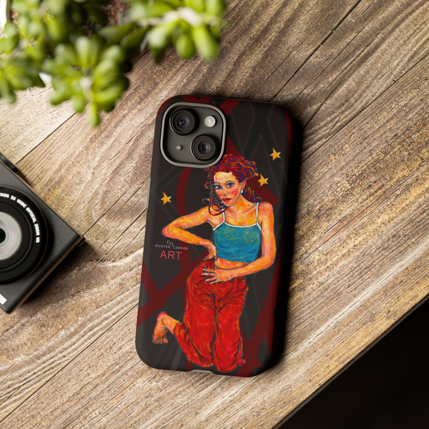 Tough Cases - iPhone - Motiv: Lea, Sternenhimmel, Mikado3