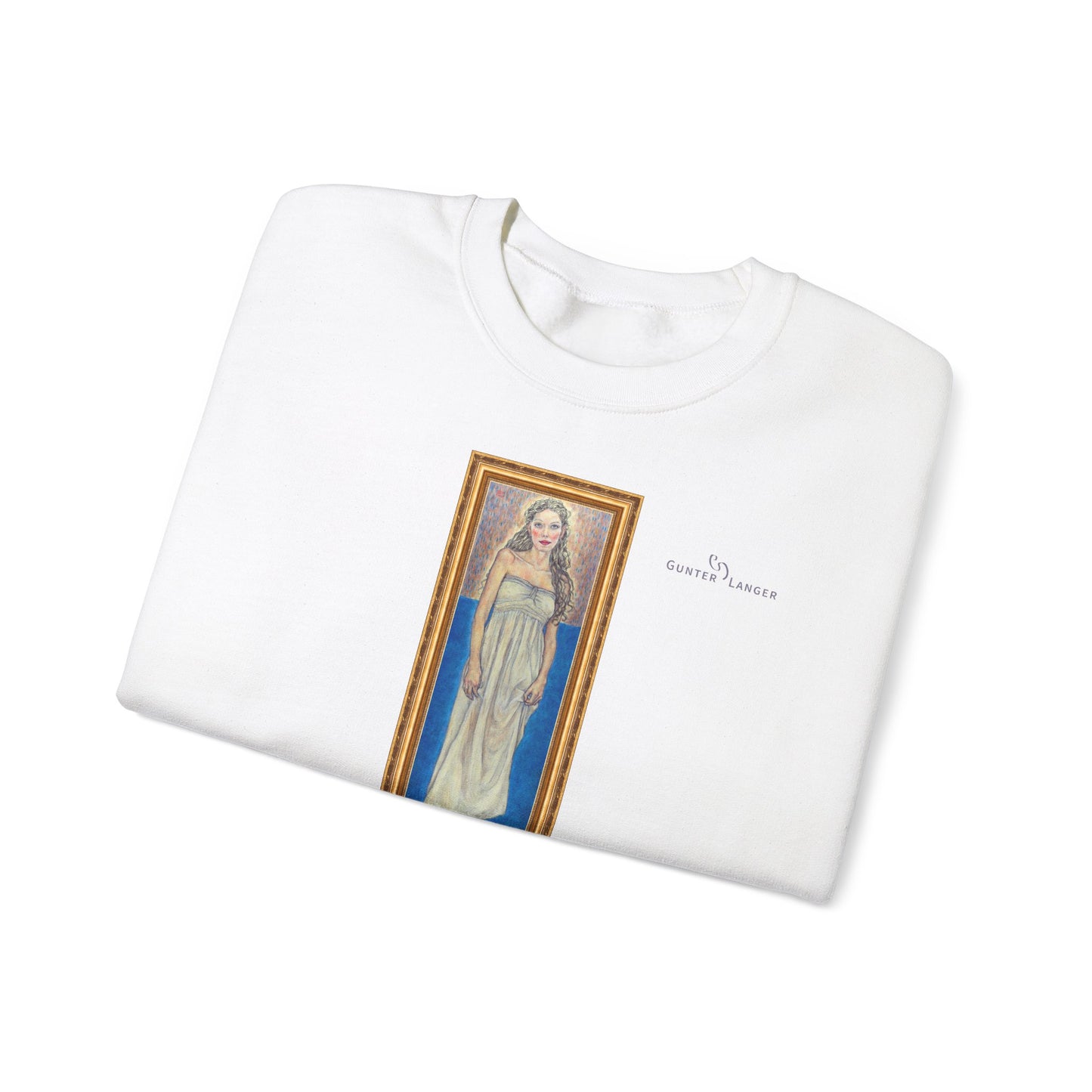 Unisex Heavy Blend™ Crewneck Sweatshirt - Motiv: Front Marie (gerahmt)