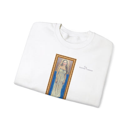 Unisex Heavy Blend™ Crewneck Sweatshirt - Motiv: Front Marie (gerahmt)