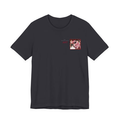 Copy of Unisex Jersey Short Sleeve Tee - Motiv: Annette, H 8 cm