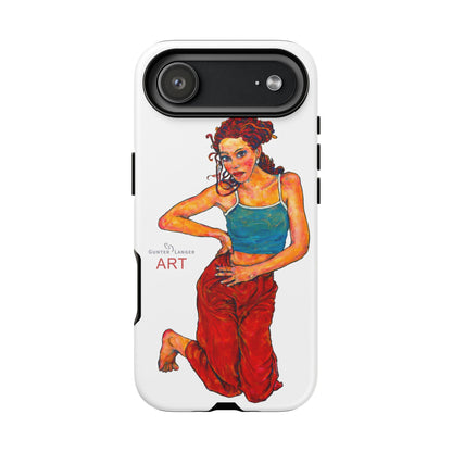 Tough Cases - iPhone - Motiv: Lea, Weiß