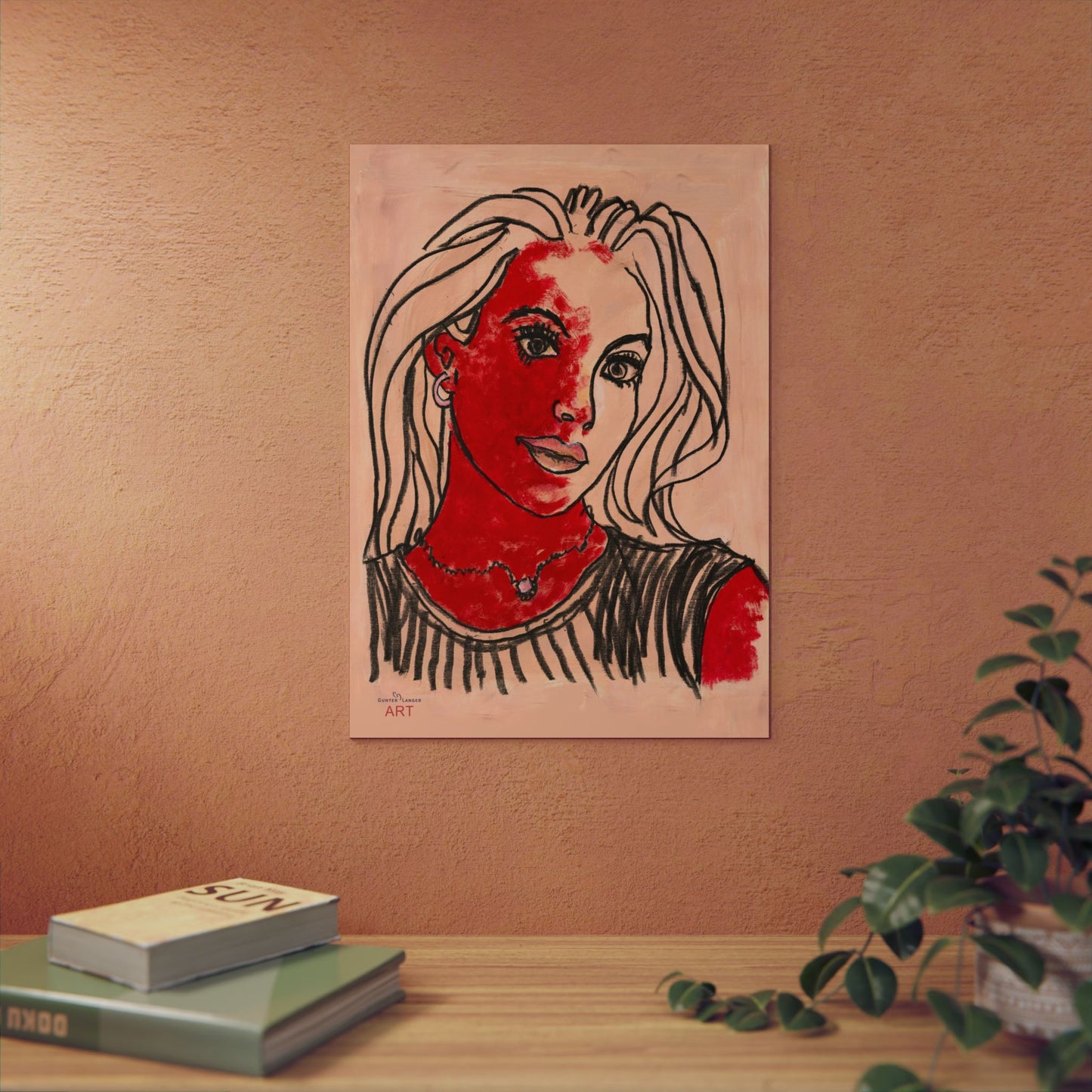 Aluminum Composite Panels - Motiv: Christina, H bis 70 cm