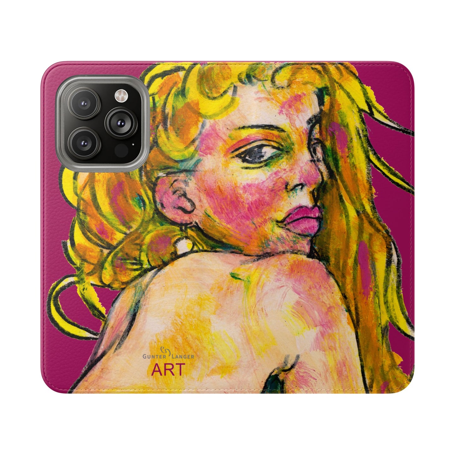 Flip Cases - Motiv: Romina, Rot