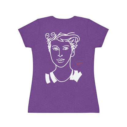 Women's Iconic T-Shirt - Motiv: Lars & Lars (weiß)