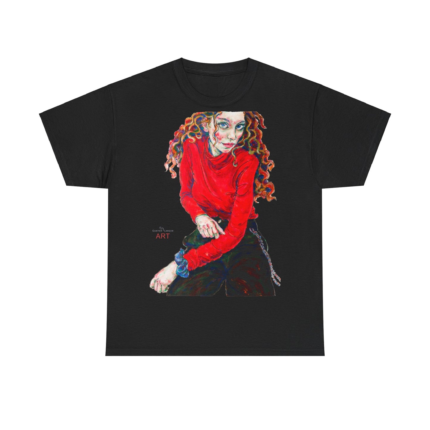 Unisex Heavy Cotton Tee - Motiv: Front Franciska
